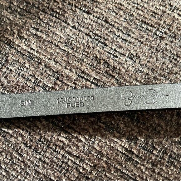 Jessica Simpson Gray Small Belt with Wallet Sz S/M - Picture 10 of 11